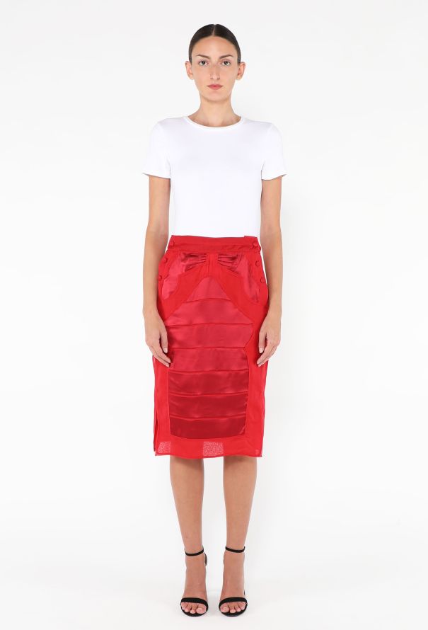 Saint Laurent ICONIC F/W 2004 Pagoda Skirt - 4 Saint Laurent ICONIC F/W 2004 Pagoda Skirt - 4