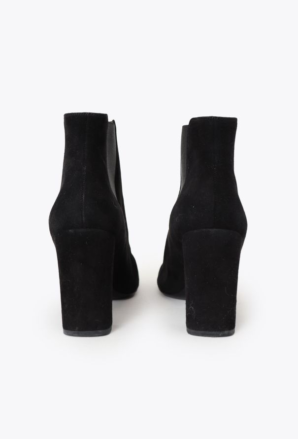 Saint Laurent 2016 Babies Suede Ankle Boots - 4 Saint Laurent 2016 Babies Suede Ankle Boots - 4