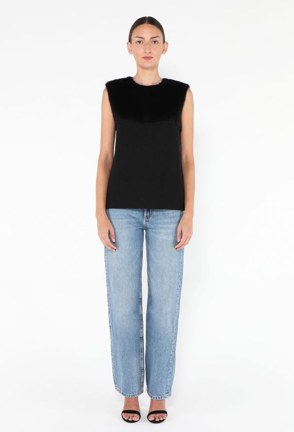 Céline 2011 Alpaca Sleeveless Vest - 2