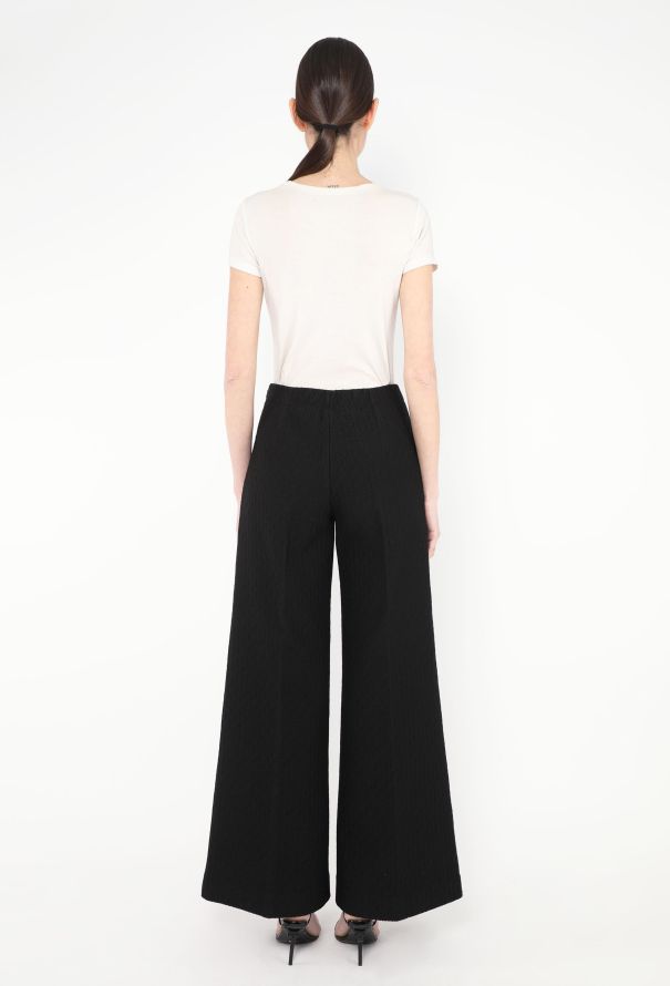 Alaïa 2016 Flared Textured Pants - 4