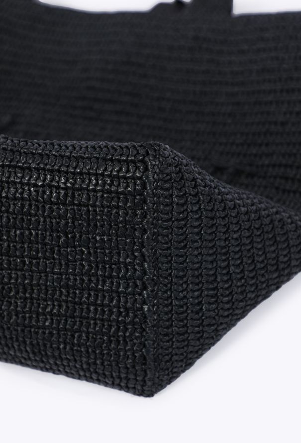 Saint Laurent Raffia Crochet Tote Bag, 2024 - 8