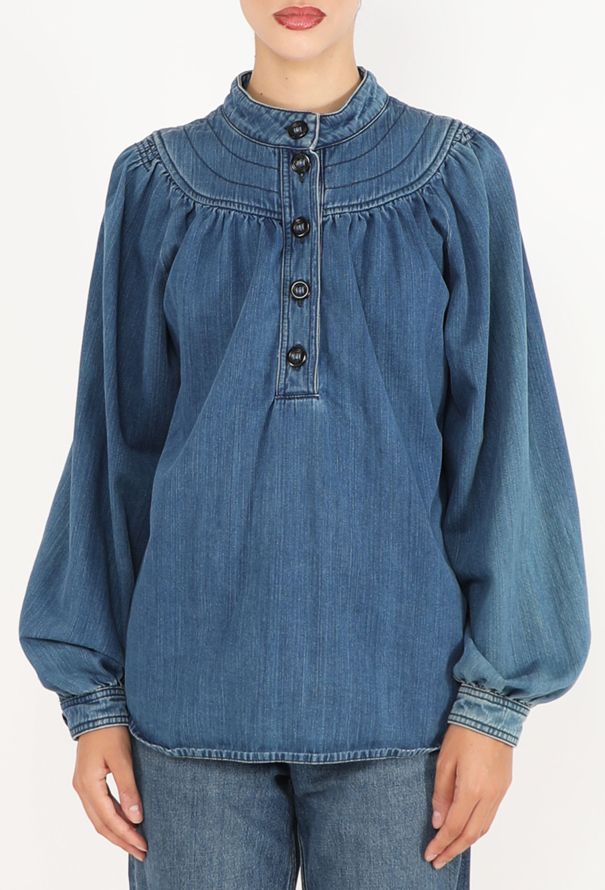 Chloé Denim Smock Tunic, Pre-Fall 2017 - 4
