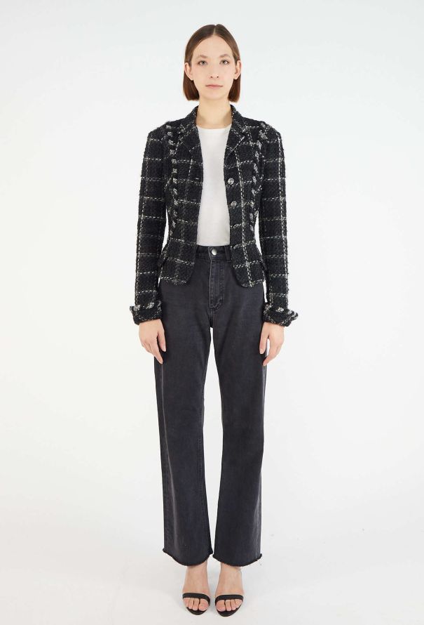 Chanel Iconic 2006 Tweed Hourglass Jacket - 3