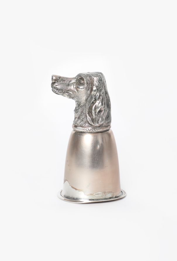 Gucci '70s Sculpted Dog Head Chalice - 4