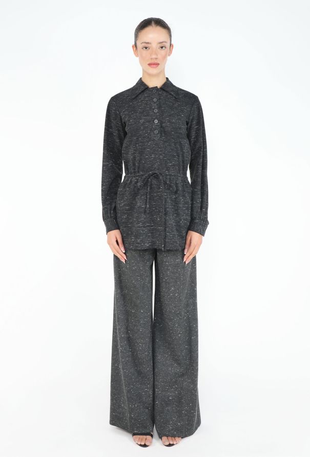 Saint Laurent CAMPAIGN F/W 1975 Jersey Tunic Ensemble - 1