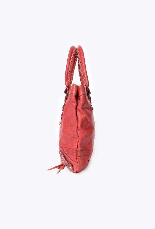 Balenciaga Red Classic City Shoulder Bag - 6