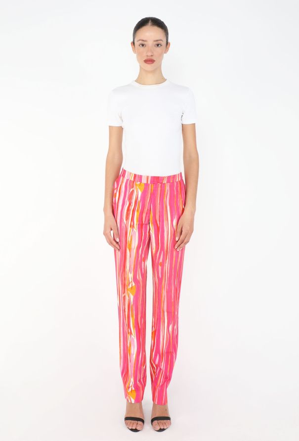 Gucci S/S 1996 Graphic Printed Trousers - 3