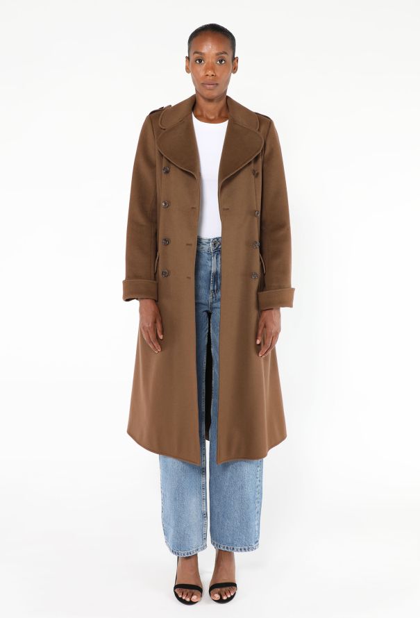 Saint Laurent 1974 Belted Mod Trench Coat - 2