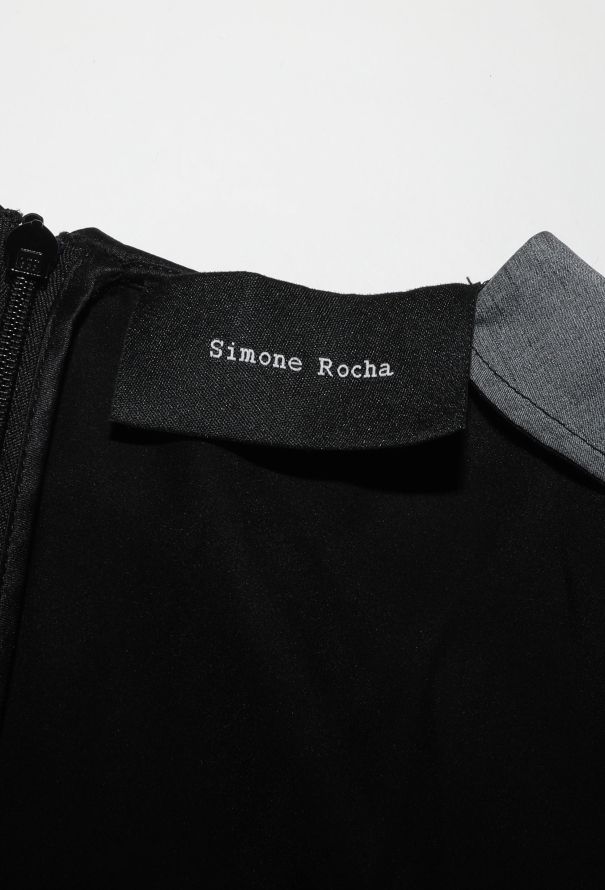 Simone Rocha F/W 2018 Silk Claudine Dress - 5