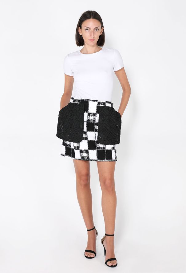 Chanel Demi-Couture Tweed & Sequin Skirt, S/S 2024 - 5
