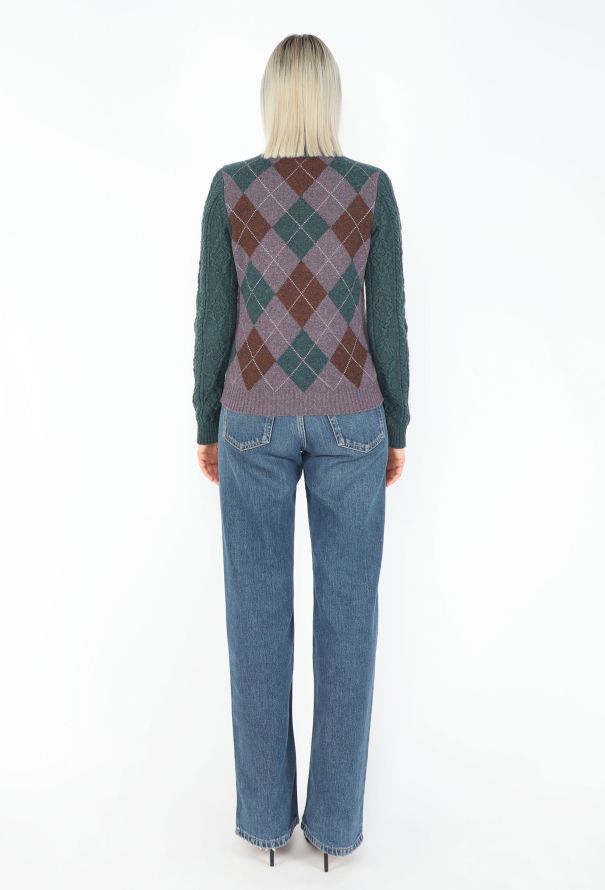 Chanel Pre-Fall 2013 Paris-Edinburgh Argyle Sweater - 5