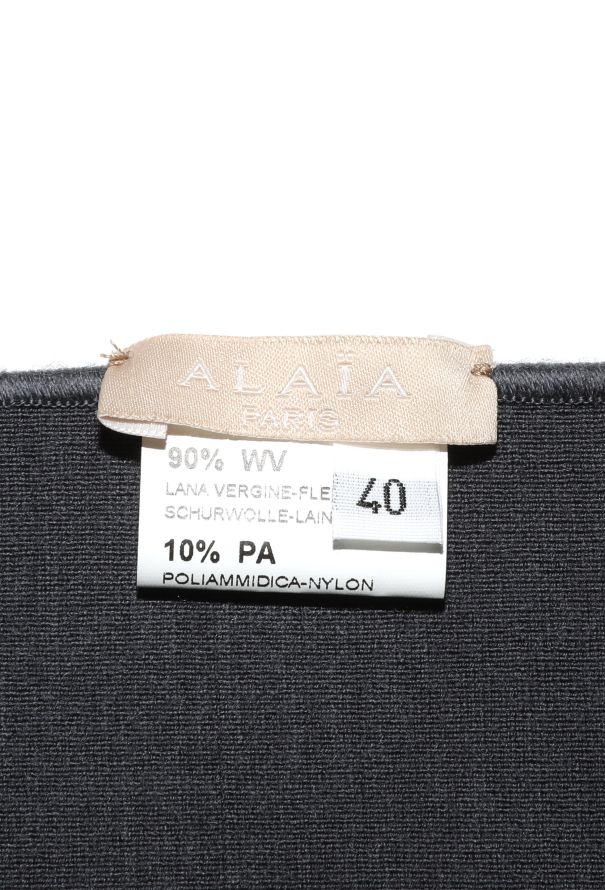 Alaïa 2014 Re-Edition '85 Open-Back Dress - 6