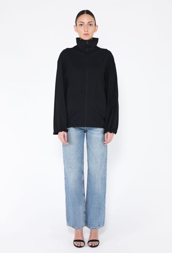 The Row 2023 Tamari Hooded Zip-Front Jacket - 3