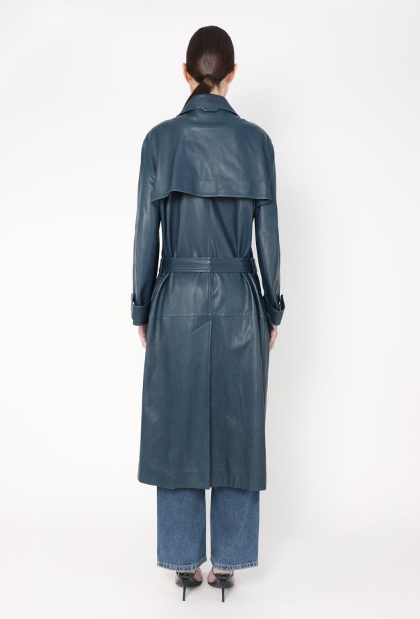 Céline Belted Leather Trench, F/W 2016 - 6
