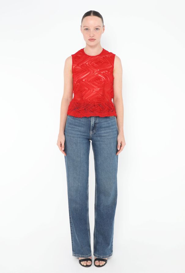 Comme des Garçons 2020 Tulle Peplum Top - 4