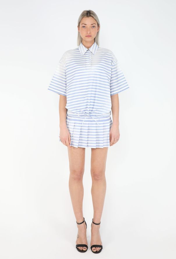 Prada 2024 Polo Cotton Skirt Ensemble - 3