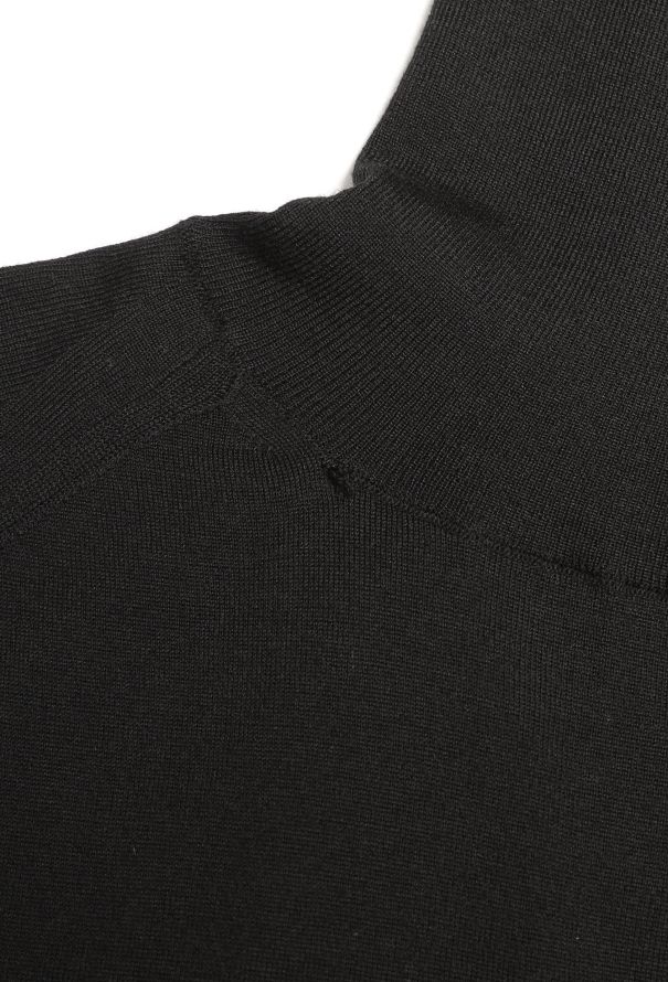 Céline Perforated Turtleneck Sweater - 4