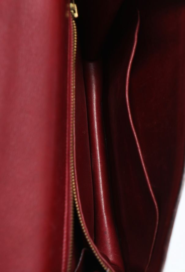 Hermès Vintage Burgundy Box Constance 23 - 13