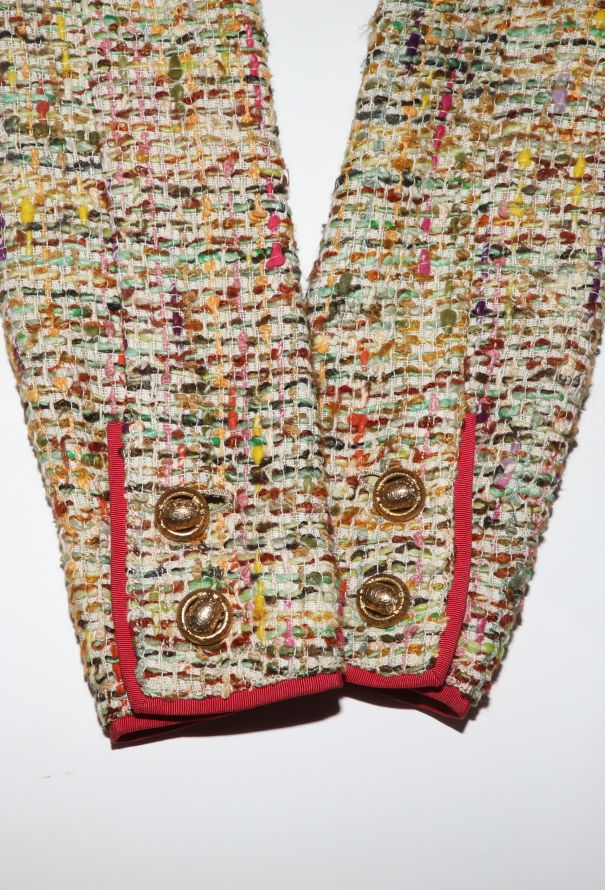 Chanel Early '70s Haute Couture Tweed Ensemble - 12
