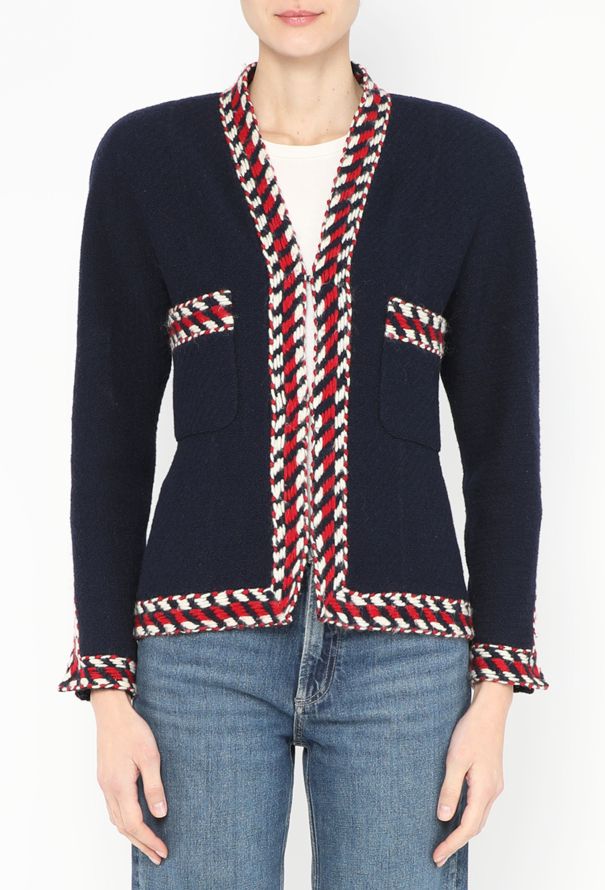 Chanel Haute Couture F/W 1986 Bouclé Trim Ensemble - 4 Chanel Haute Couture F/W 1986 Bouclé Trim Ensemble - 4