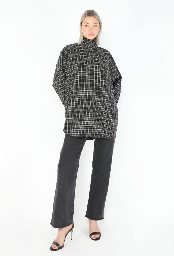 Comme des Garçons '90s Homme Plus Checkered Wool Tunic - 4