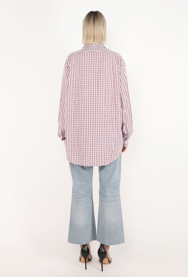 Hermès Checkered Cotton Shirt - 4