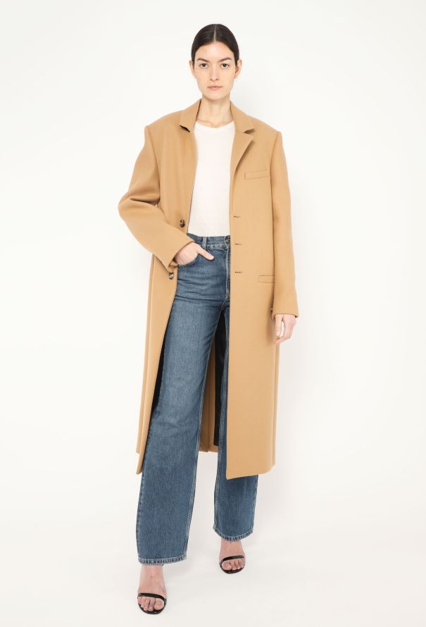 Courrèges 2022 Classic Tailored Wool Coat - 4 Courrèges 2022 Classic Tailored Wool Coat - 4