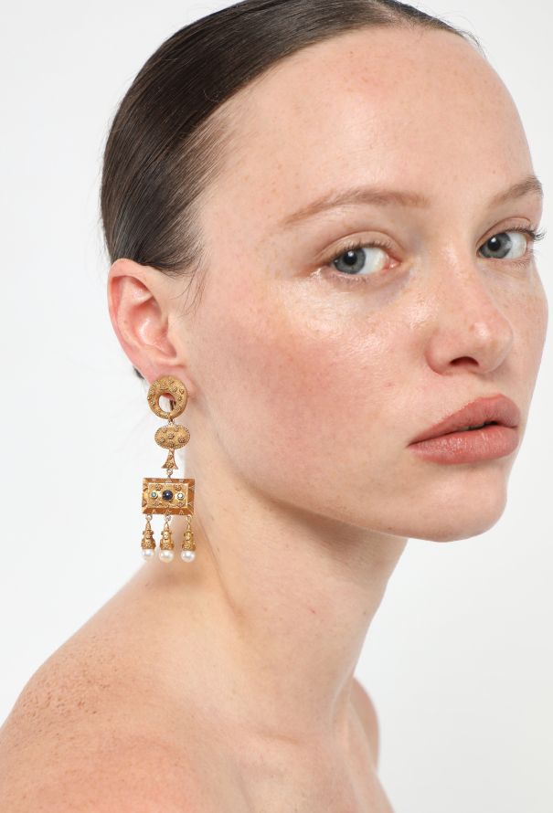 Ilias Lalaounis RARE 1960s Hellenistic Gold Earrings - 2 Ilias Lalaounis RARE 1960s Hellenistic Gold Earrings - 2