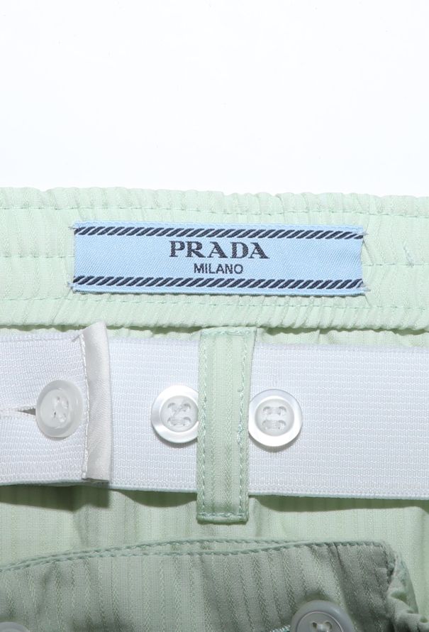 Prada F/W 2025 Ruched Cotton Skirt - 7