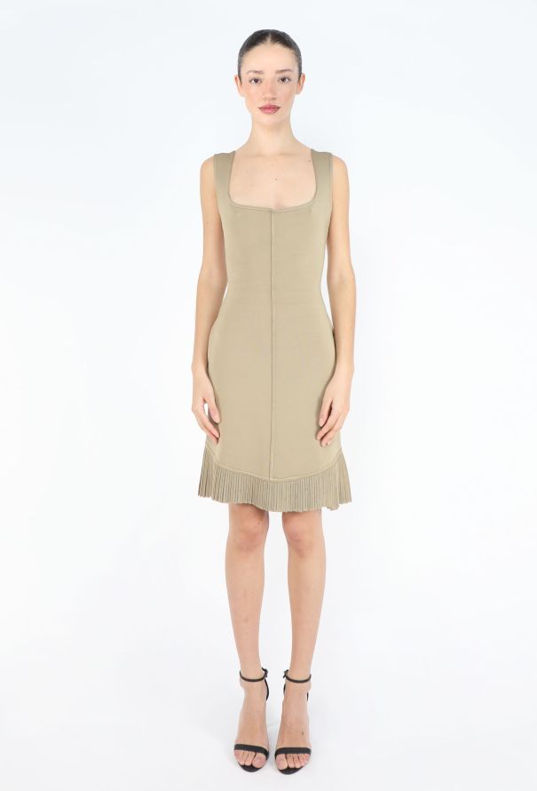 Alaïa Collector S/S 1990 Pleated Bodycon Dress - 3