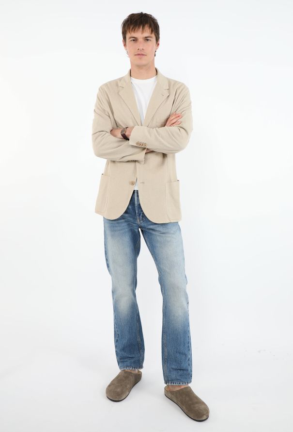 Loro Piana Cotton & Silk Lightweight Blazer - 1