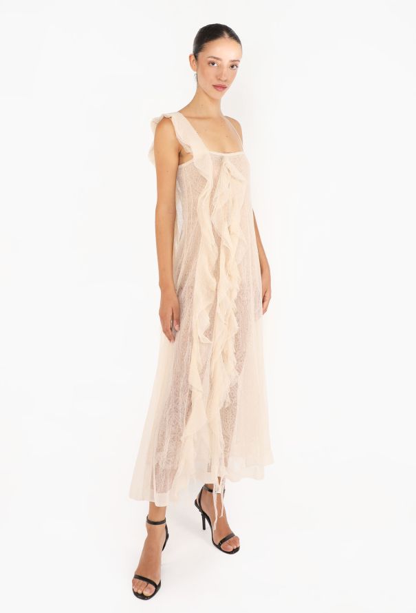 Dior Crochet Lace Silk Dress, Spring 2024 - 4