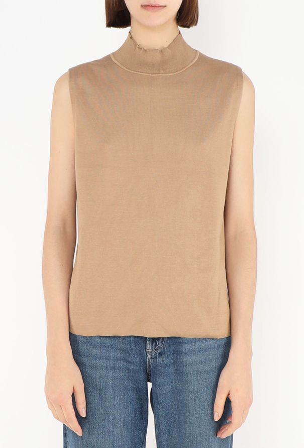 The Row 2022 Gianico Mock-Neck Vest - 1