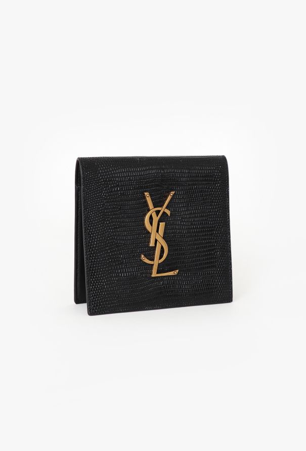 Saint Laurent F/W 2025 Show Invitation Leather Card Holder - 2 Saint Laurent F/W 2025 Show Invitation Leather Card Holder - 2