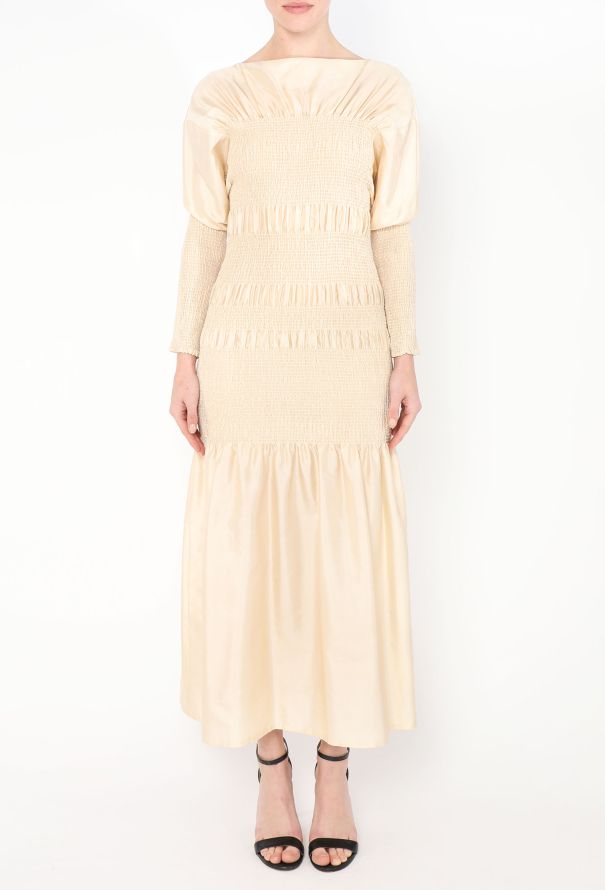 Toteme S/S 2019 Coripe Ruched Dress - 3 Toteme S/S 2019 Coripe Ruched Dress - 3