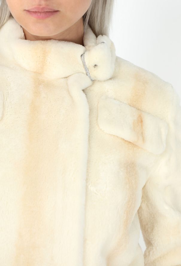 Valentino Early 2000s Belted Mink Fur Jacket - 3