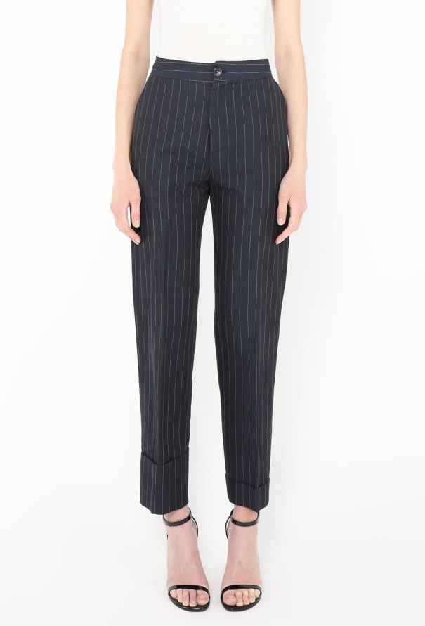 Jacquemus Resort 2016 Pinstripe Linen Trousers - 3 Jacquemus Resort 2016 Pinstripe Linen Trousers - 3