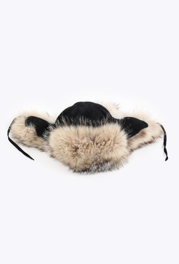 Hermès Badger Fur Aviator Cap - 2