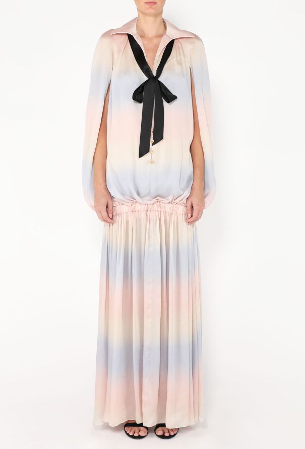 Chanel F/W 2024 Gradient Bow Maxi Dress - 4 Chanel F/W 2024 Gradient Bow Maxi Dress - 4