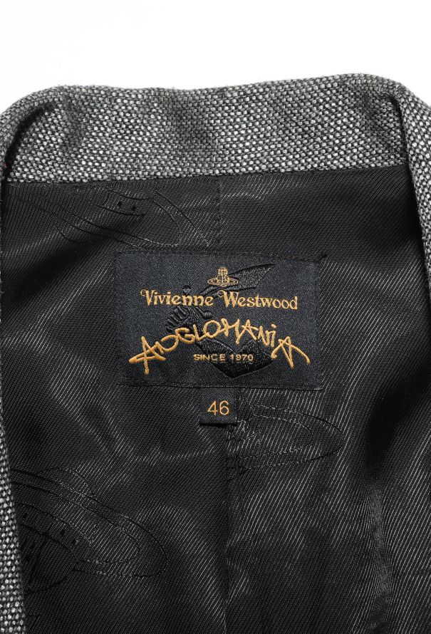 Vivienne Westwood '90s Anglomania Sculpted Lapel Blazer - 6