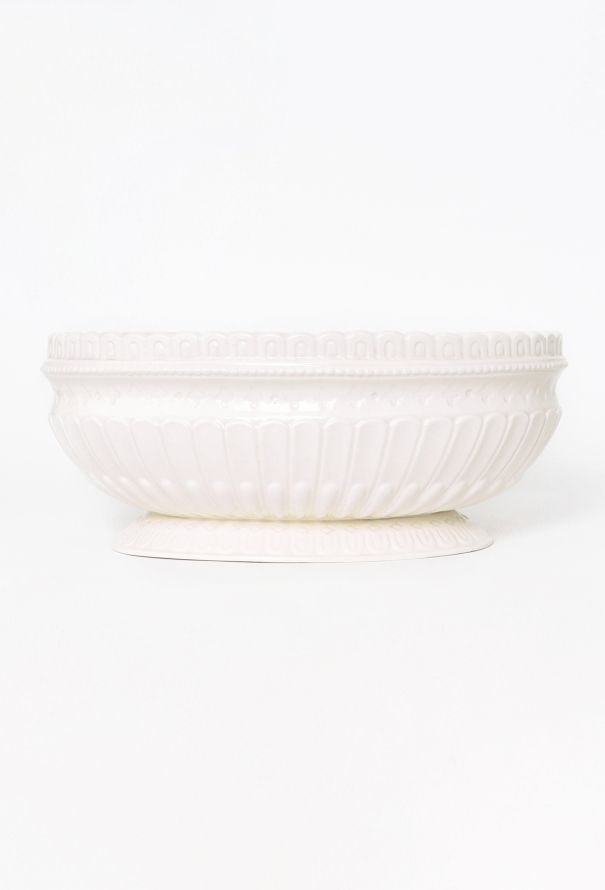Dior '60s Scalloped Porcelain Serving Bowl - 3