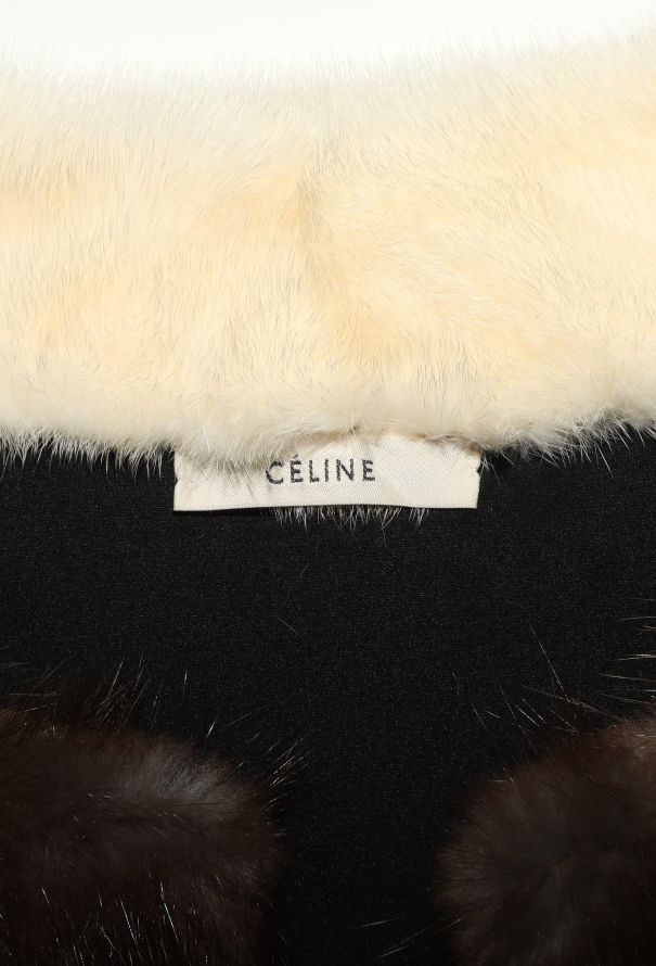 Céline F/W 2012 Colorblock Mink Fur Coat - 7 Céline F/W 2012 Colorblock Mink Fur Coat - 7