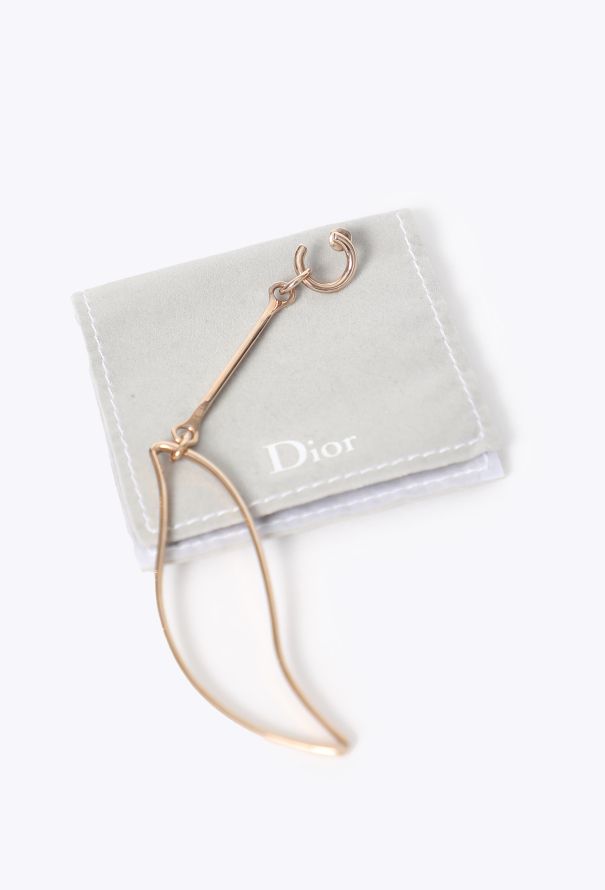 Dior Raf Simons Single Pendant Earring - 3