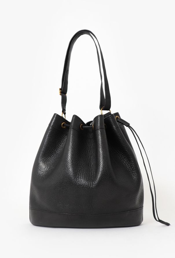 Hermès '90s Black Ardennes Market Bag - 1
