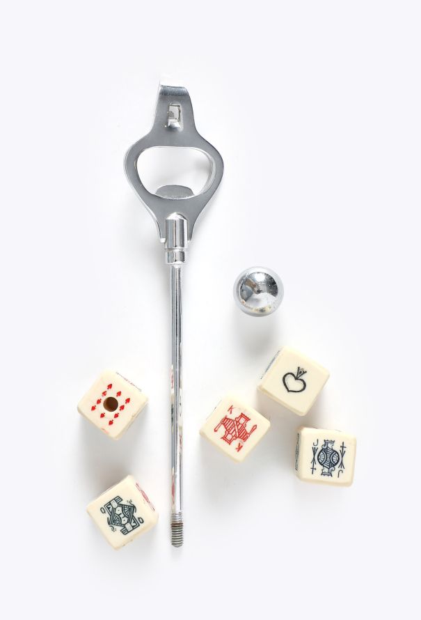 Vintage Objects & Decor '70s Poker Dice Bottle Opener - 2