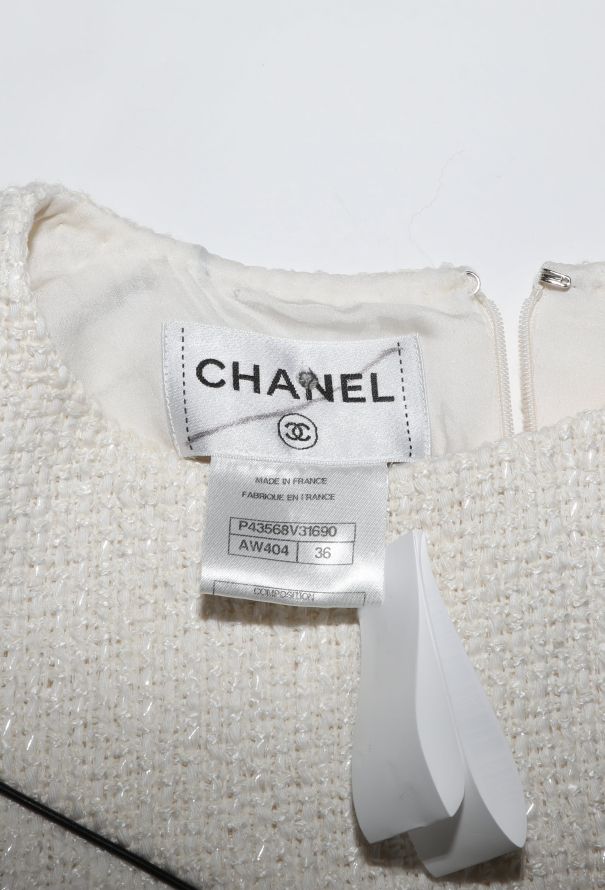 Chanel S/S 2012 Geometric Tweed Dress - 6