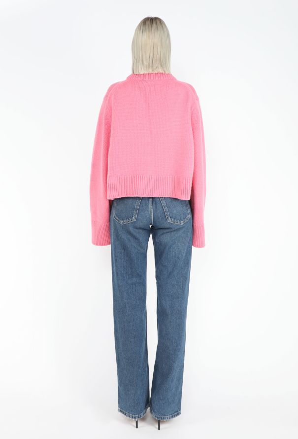 Céline Cashmere Mock-Neck Sweater - 4