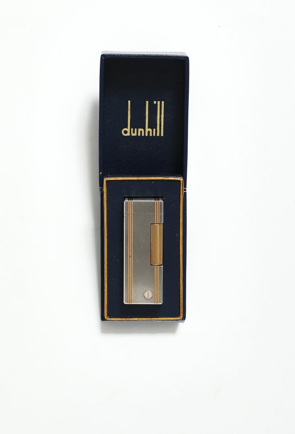 Exquisite Vintage Dunhill '70s Brushed Rollagas Lighter - 1