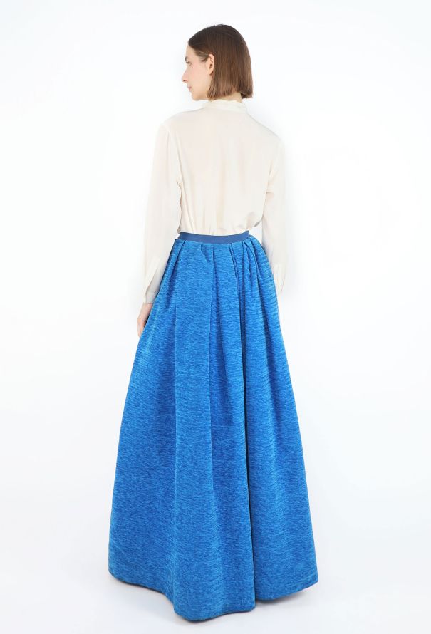 Saint Laurent Haute Couture 1976 Jacquard Maxi Skirt - 3