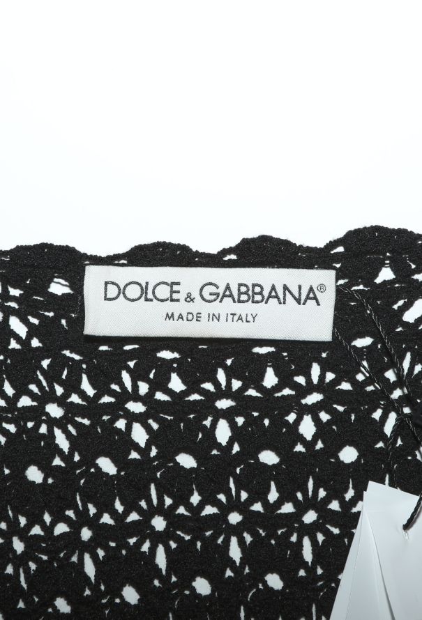Dolce & Gabbana S/S 1997 Scalloped Crochet Top - 5